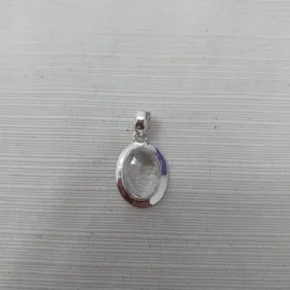 Dije piedra cristal de roca