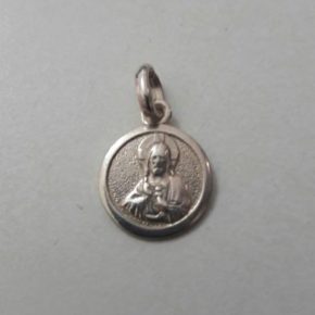 Dije medalla sagrado corazon de jesus