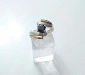 Anillo de piedra onix