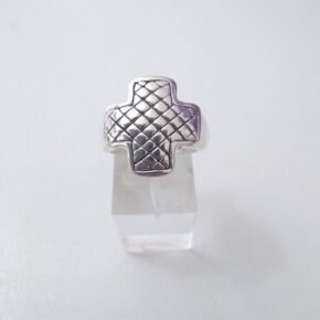 Anillo plata inflada, hueca