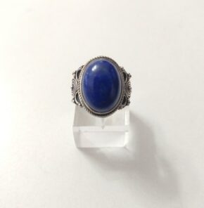 Anillo de piedra lapislazuli