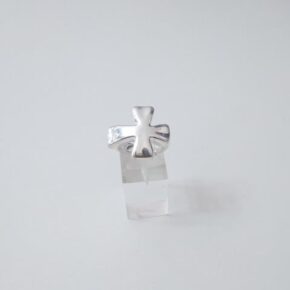 Anillo plata inflada, hueca