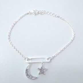 Pulsera acero blanco