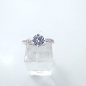 Anillo plata cubic y strass