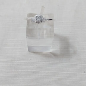 Anillo plata cubic y strass