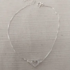 Pulsera plata y cubic