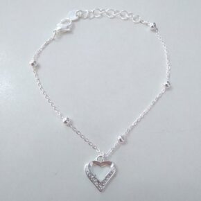 Pulsera acero blanco