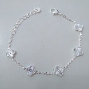 Pulsera acero blanco