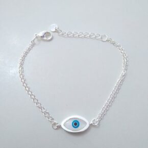 Pulsera acero blanco