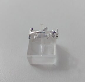 Anillo plata cubic y strass