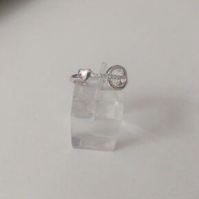 Anillo plata cubic y strass