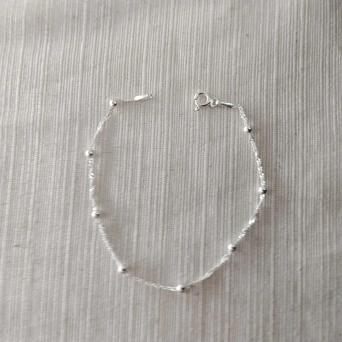 Pulsera plata
