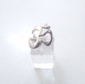 Anillo plata macizo
