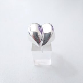 Anillo plata inflada, hueca