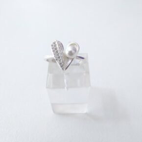 Anillo plata cubic y strass