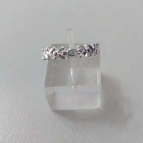 Anillo plata cubic y strass