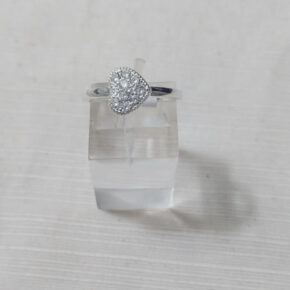 Anillo plata cubic y strass