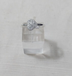 Anillo plata cubic y strass