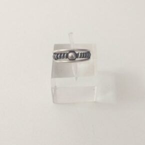Anillo plata macizo
