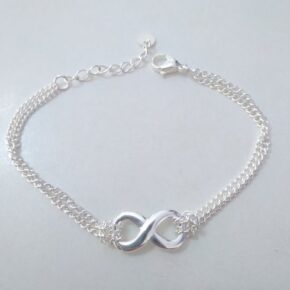 Pulsera acero blanco