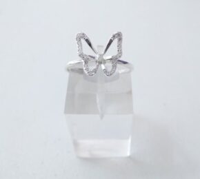 Anillo plata cubic y strass