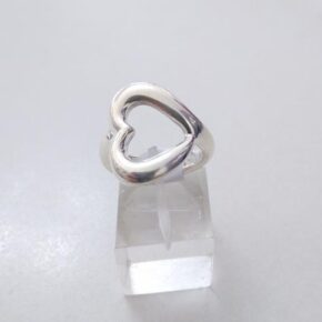 Anillo plata inflada, hueca