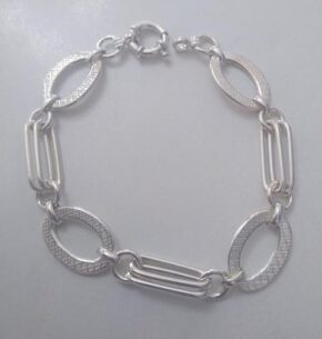 Pulsera combinada, cierre marinero
