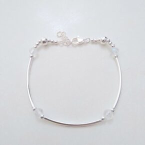 Pulsera acero blanco