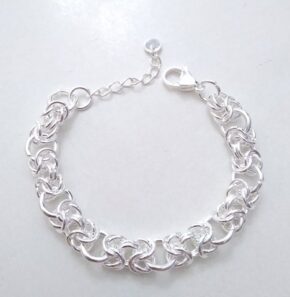 Pulsera acero blanco
