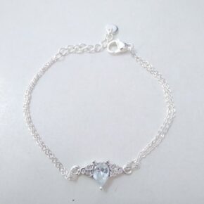 Pulsera acero blanco