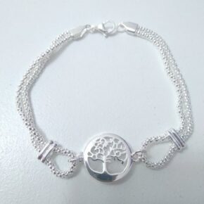 Pulsera acero blanco