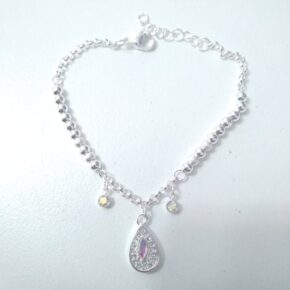 Pulsera acero blanco