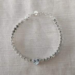 Pulsera acero blanco