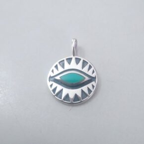 Dije plata y piedra