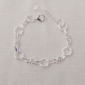 Pulsera acero blanco