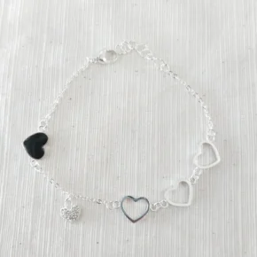 Pulsera acero blanco