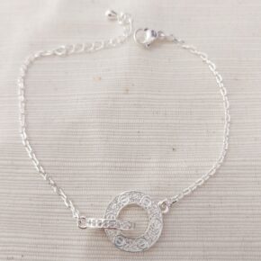 Pulsera acero blanco
