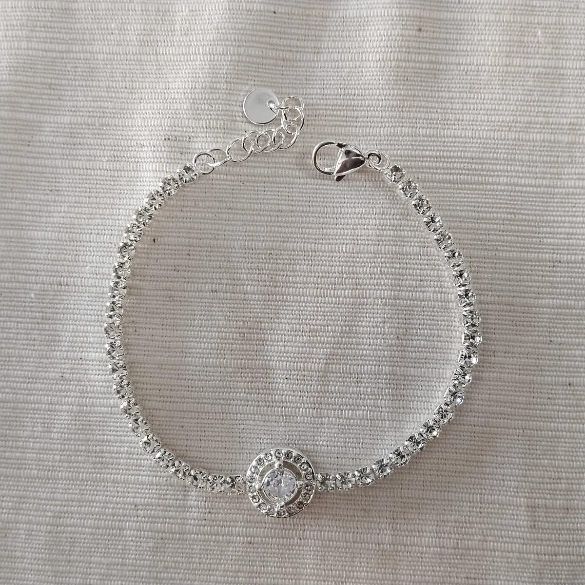 Pulsera acero blanco
