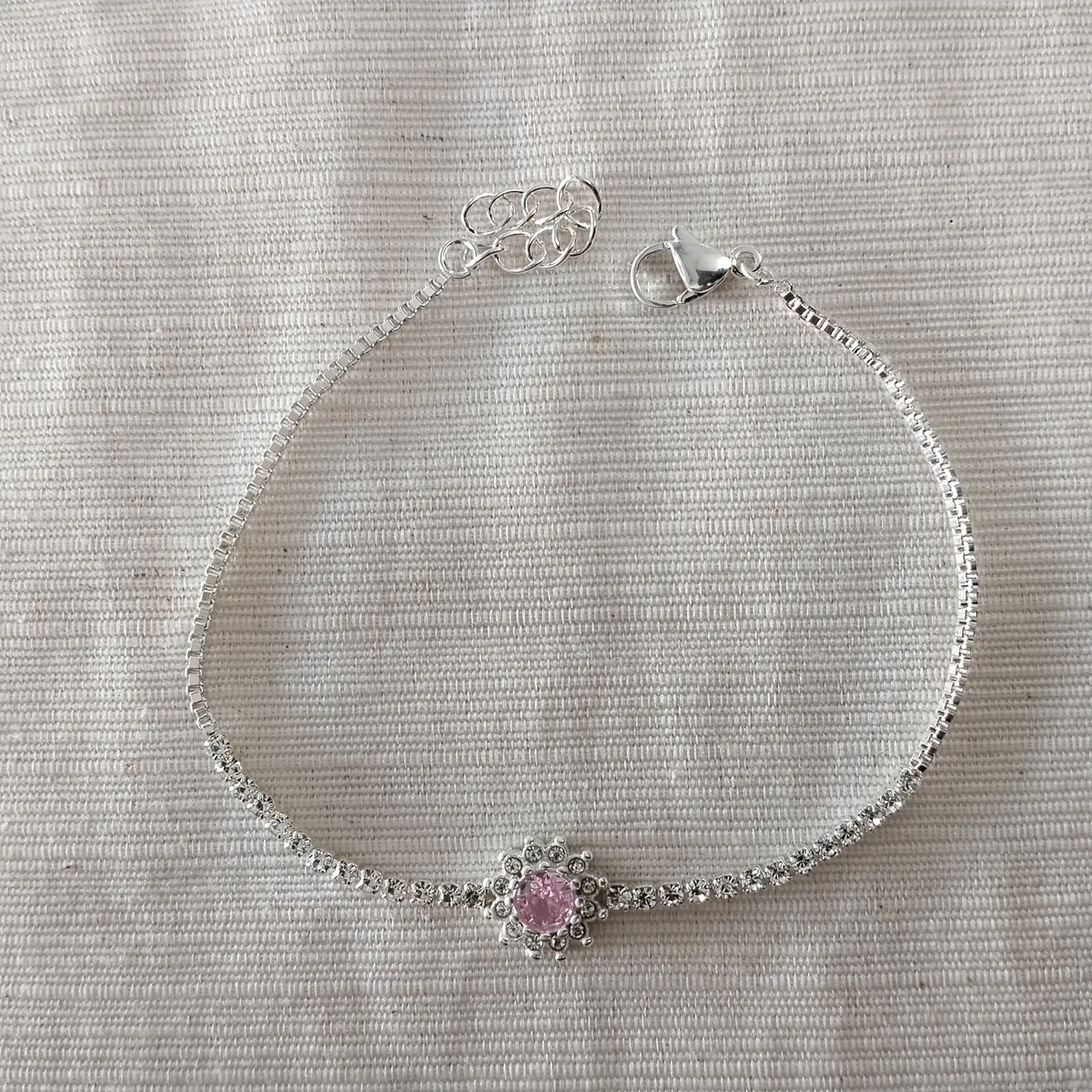Pulsera acero blanco