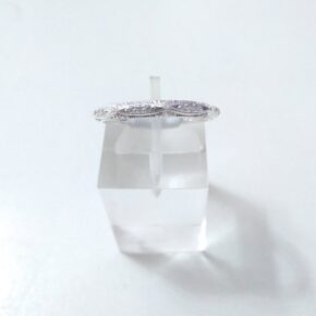 Anillo plata cubic y strass