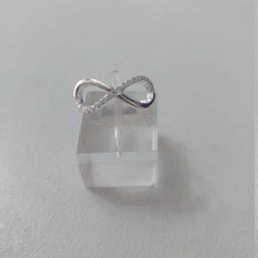 Anillo plata cubic y strass