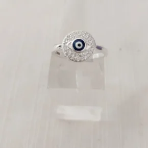 Anillo plata cubic y strass