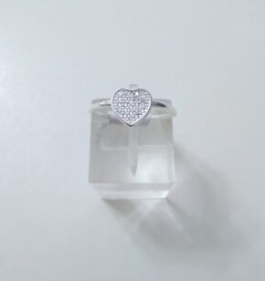Anillo plata cubic y strass