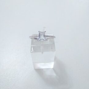 Anillo plata cubic y strass