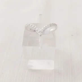 Anillo plata cubic y strass