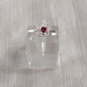 Anillo plata cubic y strass