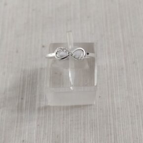 Anillo plata cubic y strass