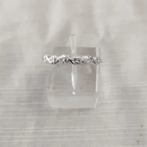 Anillo plata cubic y strass