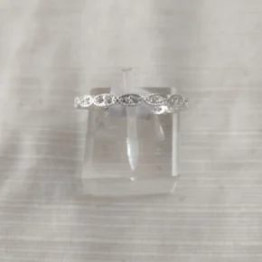Anillo plata cubic y strass