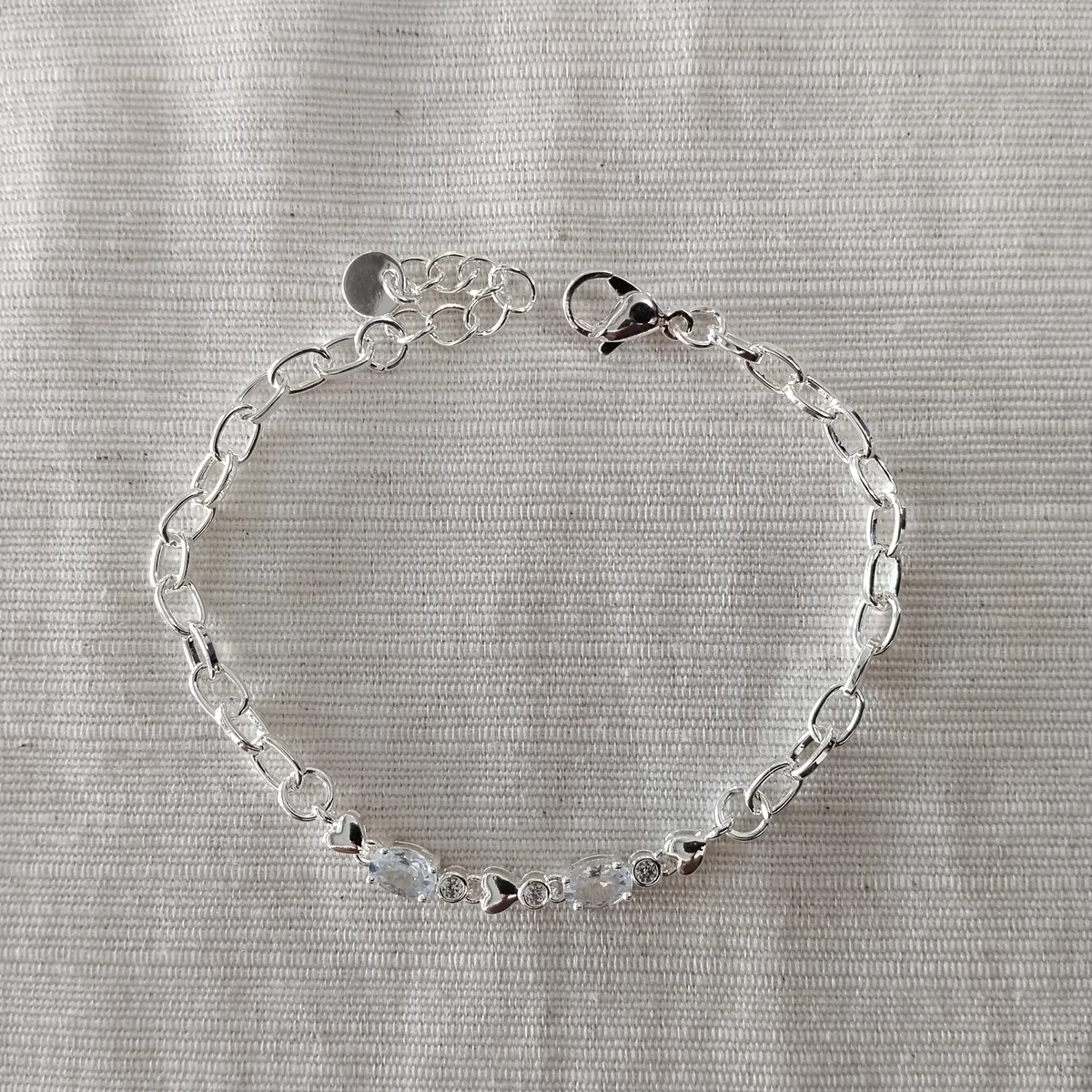 Pulsera acero blanco